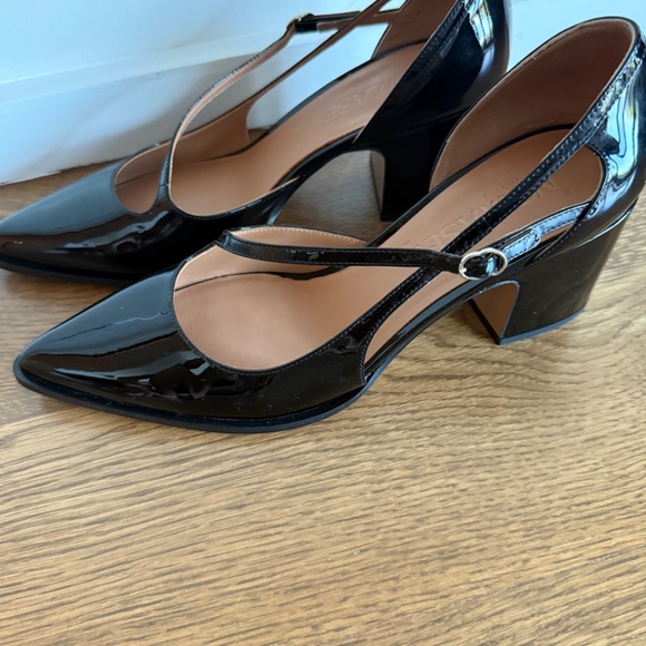 NOMASEI The Office Pumps- Black patent shoes size 40 - Picture 2 of 5